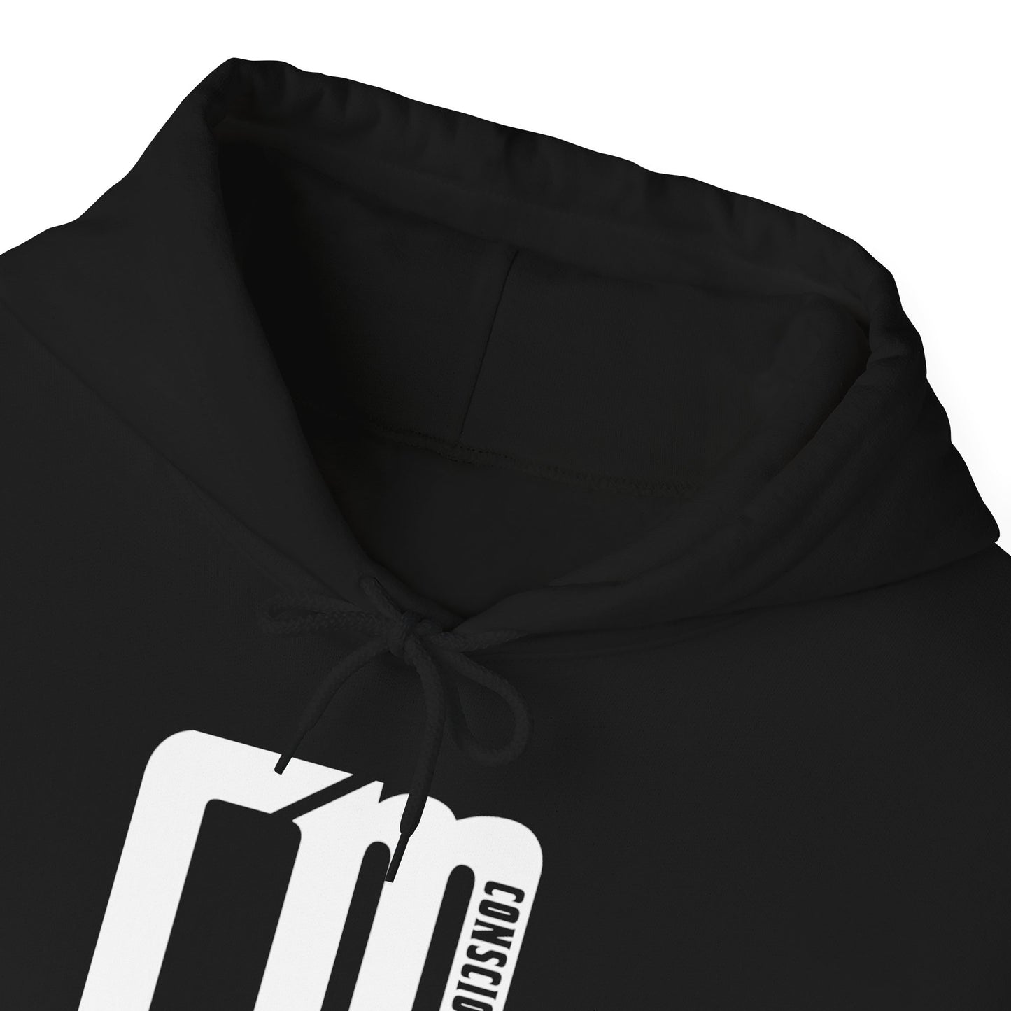 CM360 Heavy Hoodie (Black/White)