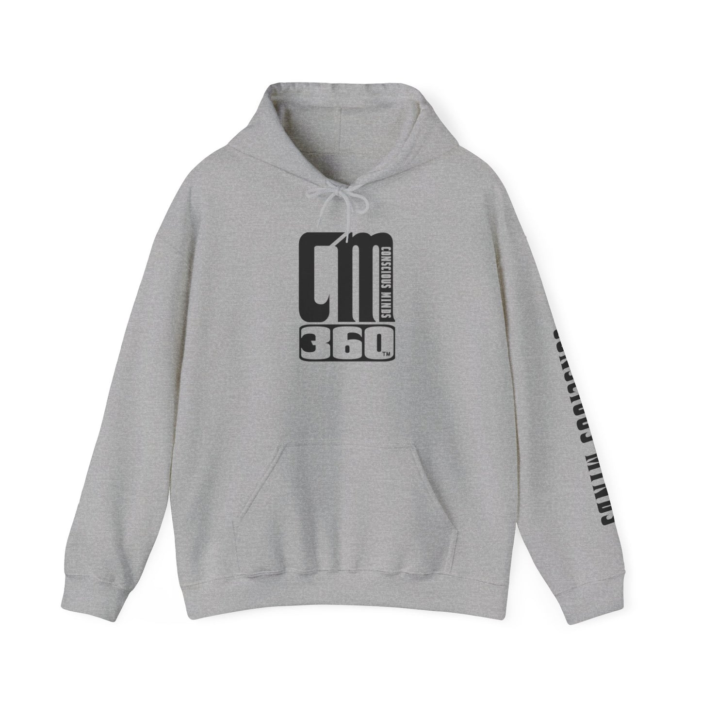 CM360 Heavy Hoodie (Grey/Black)