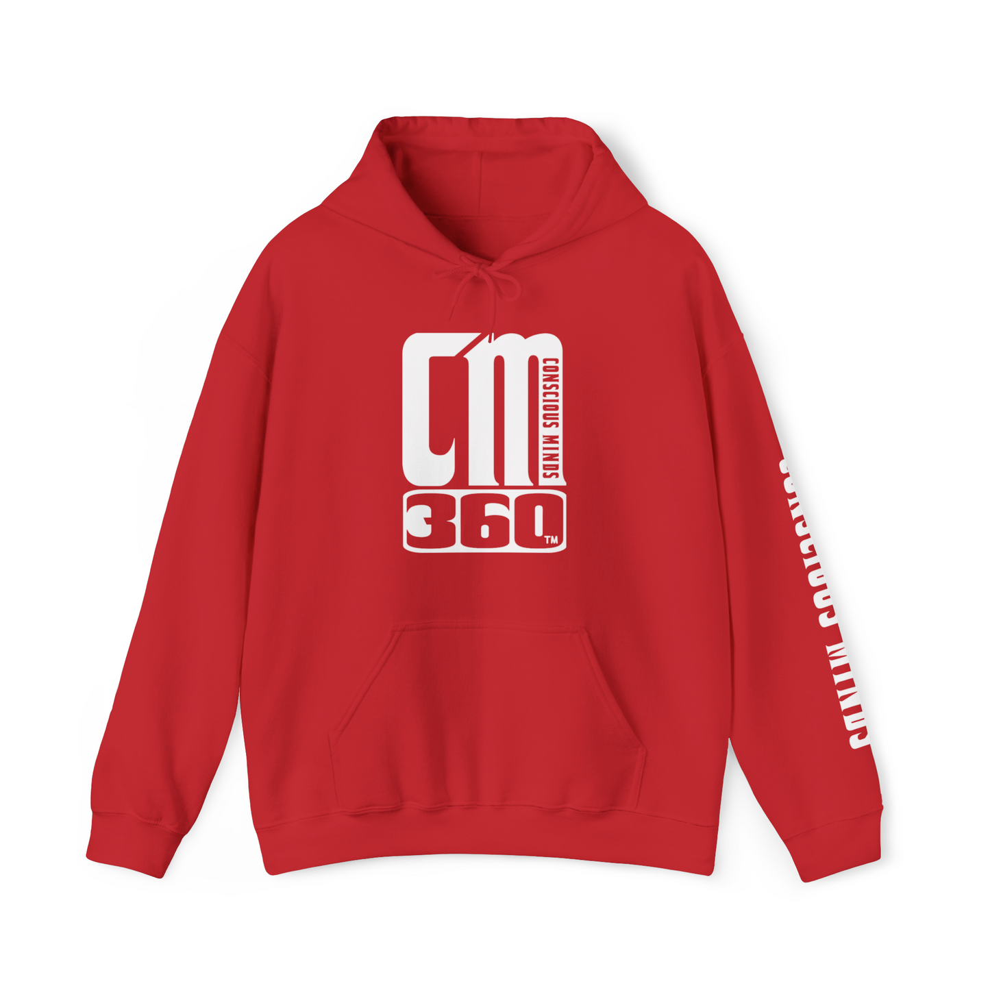 CM360 Heavy Hoodie (Red/White)