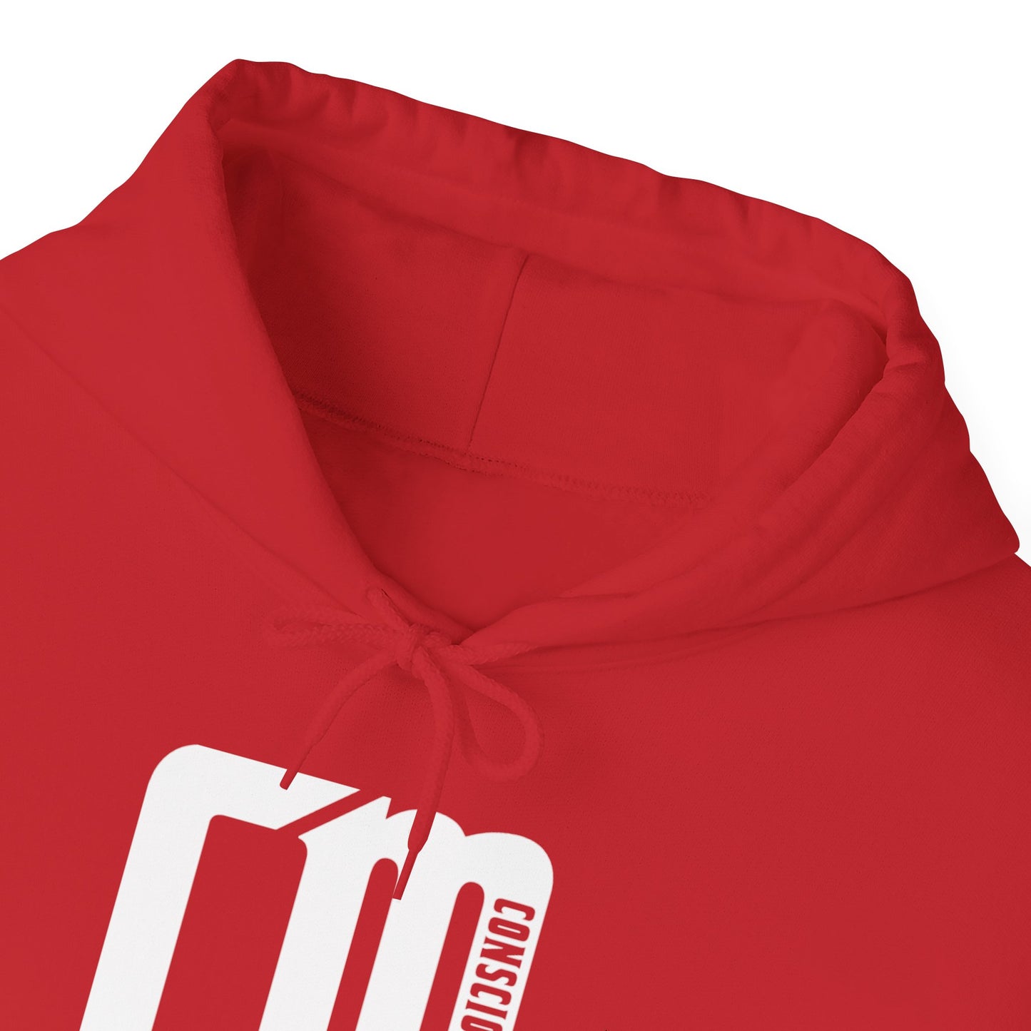 CM360 Heavy Hoodie (Red/White)