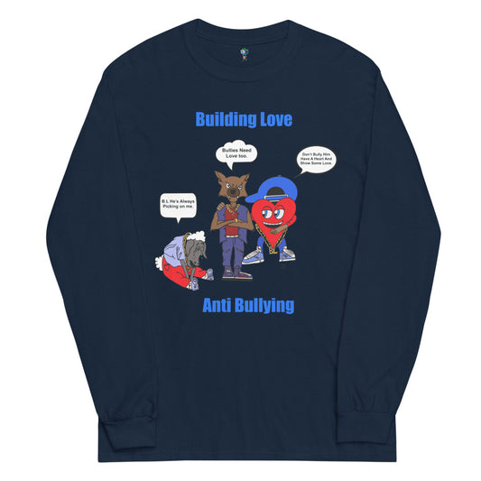 Anti-Bulling Long Sleeve Shirt (Navy/Blue)