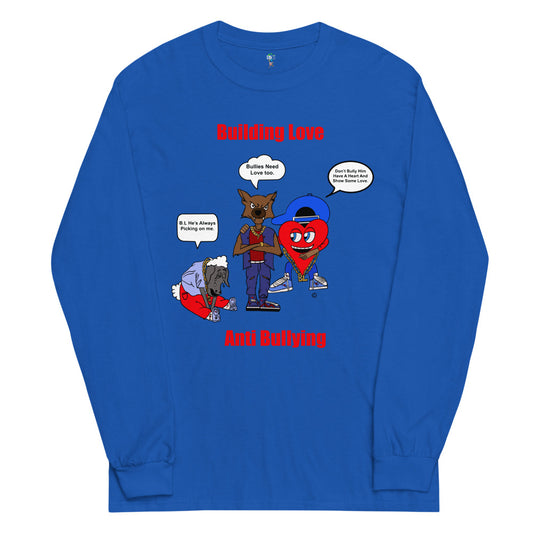 Anti-Bulling Long Sleeve Shirt (Blue/Red)