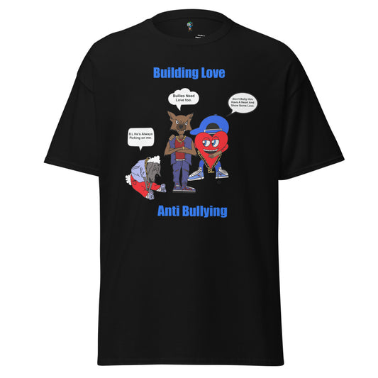 Anti-Bulling Short Sleeve T-Shirt (Black/blue)