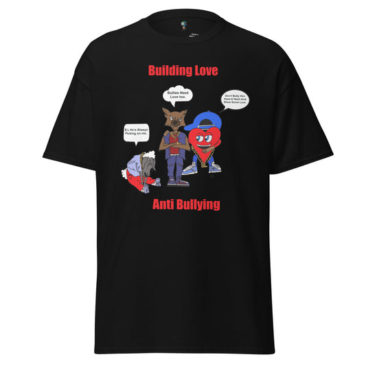 Anti-Bulling Short Sleeve T-Shirt (Black/Red)