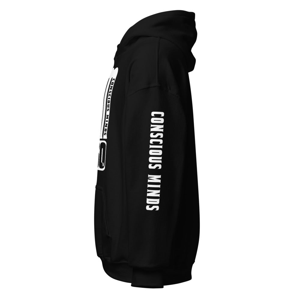 CM360 Heavy Hoodie (Black/White)