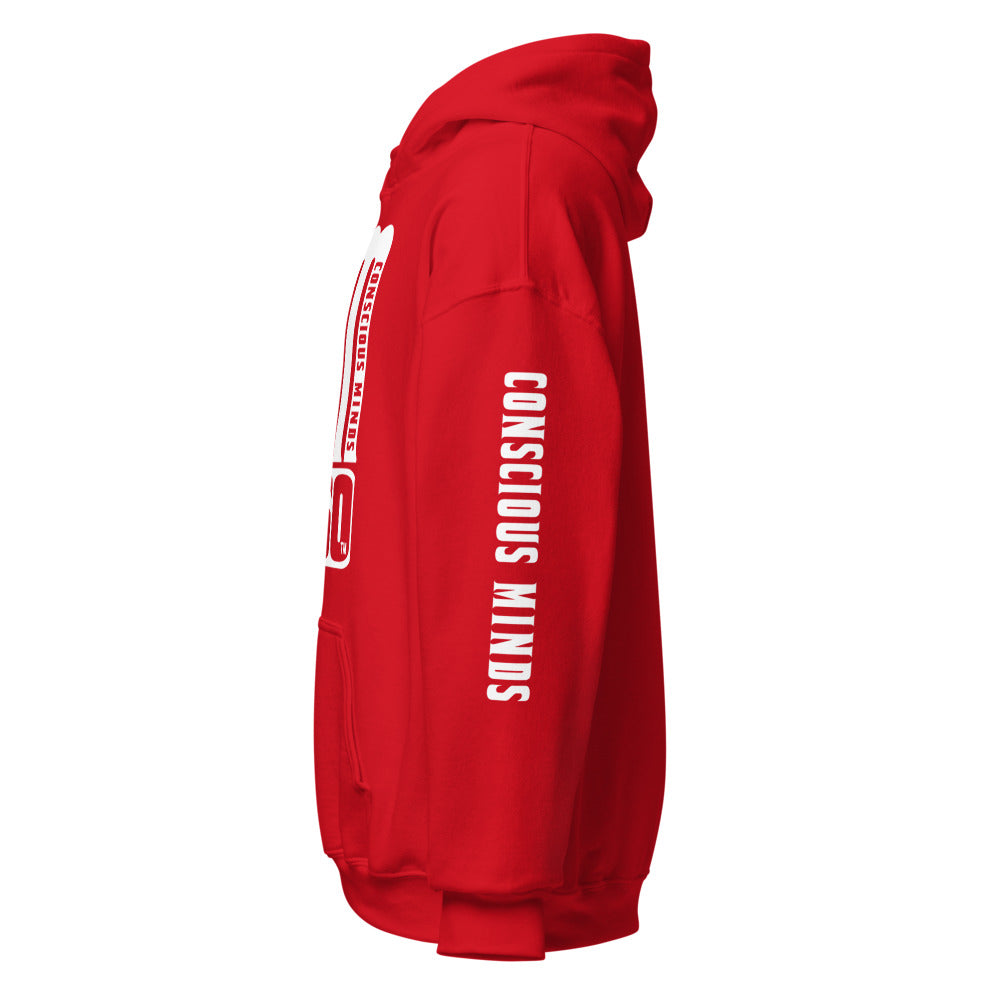 CM360 Heavy Hoodie (Red/White)