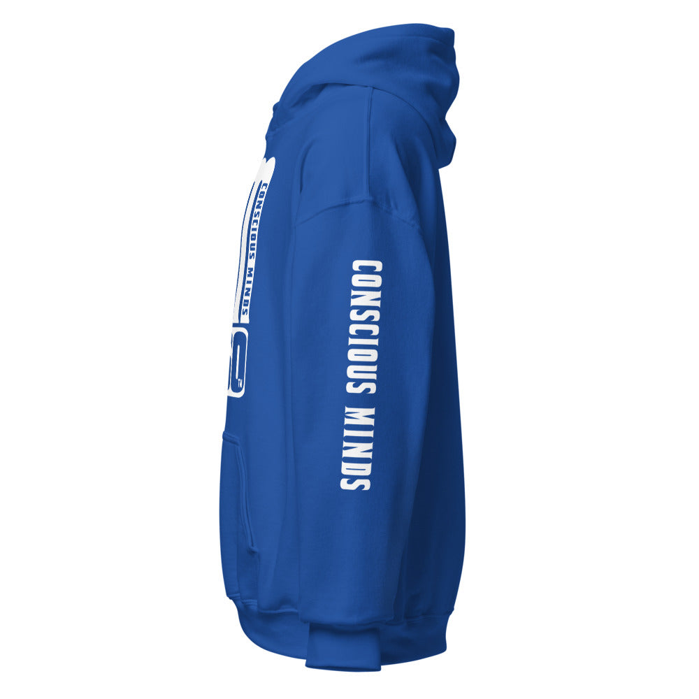 CM360 Heavy Hoodie (Blue/White)